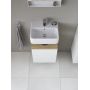 Duravit Qatego QA4076L30220000 szafka 44x35x64.5 cm podumywalkowa wisząca biała zdj.5