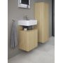 Duravit Qatego QA4076L30300000 szafka 44x35x64.5 cm podumywalkowa wisząca dab zdj.4