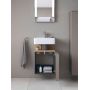 Duravit Qatego QA4076L30430000 szafka 44x35x64.5 cm podumywalkowa wisząca zdj.7