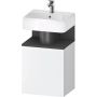 Duravit Qatego QA4076L49180000 szafka 44x35x64.5 cm podumywalkowa wisząca biała zdj.1