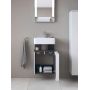 Duravit Qatego QA4076L49180000 szafka 44x35x64.5 cm podumywalkowa wisząca biała zdj.3