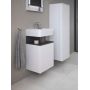 Duravit Qatego QA4076L49180000 szafka 44x35x64.5 cm podumywalkowa wisząca biała zdj.4