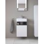 Duravit Qatego QA4076L49180000 szafka 44x35x64.5 cm podumywalkowa wisząca biała zdj.5