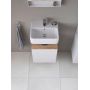 Duravit Qatego QA4076L55180000 szafka 44x35x64.5 cm podumywalkowa wisząca biała zdj.6