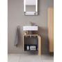 Duravit Qatego QA4076R30300000 szafka 44x35x64.5 cm podumywalkowa wisząca dab zdj.6