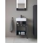 Duravit Qatego QA4076R49490000 szafka 44x35x64.5 cm podumywalkowa wisząca grafit zdj.6