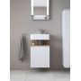 Duravit Qatego QA4076R55180000 szafka 44x35x64.5 cm podumywalkowa wisząca biały zdj.6