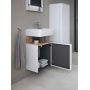 Duravit Qatego QA4076R55180000 szafka 44x35x64.5 cm podumywalkowa wisząca biały zdj.7