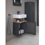 Duravit Qatego QA4076R55490000 szafka 44x35x64.5 cm podumywalkowa wisząca grafit zdj.4