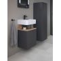 Duravit Qatego QA4076R55490000 szafka 44x35x64.5 cm podumywalkowa wisząca grafit zdj.6