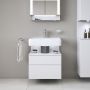 Duravit Qatego QA4393018180010 szafka 59x47x59 cm podumywalkowa wisząca biały zdj.6