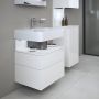 Duravit Qatego QA4393022220010 szafka 59x47x59 cm podumywalkowa wisząca biały zdj.4