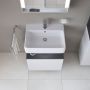 Duravit Qatego QA4393049180010 szafka 59x47x59 cm podumywalkowa wisząca biały zdj.4