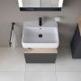 Duravit Qatego QA4393055490010 szafka 59x47x59 cm podumywalkowa wisząca grafit zdj.3