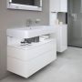 Duravit Qatego QA4395022220010 szafka 99x47x59 cm podumywalkowa wisząca biały zdj.3