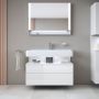 Duravit Qatego QA4395022220010 szafka 99x47x59 cm podumywalkowa wisząca biały zdj.6