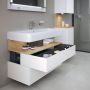 Duravit Qatego QA4395030220010 szafka 99x47x59 cm podumywalkowa wisząca biały zdj.6