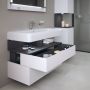 Duravit Qatego QA4395049180010 szafka 99x47x59 cm podumywalkowa wisząca biały zdj.7