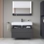 Duravit Qatego QA4395049490010 szafka 99x47x59 cm podumywalkowa wisząca grafit zdj.4