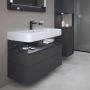 Duravit Qatego QA4395049490010 szafka 99x47x59 cm podumywalkowa wisząca grafit zdj.6