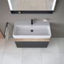 Duravit Qatego QA4395055490010 szafka 99x47x59 cm podumywalkowa wisząca grafit zdj.3