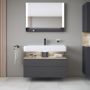 Duravit Qatego QA4395055490010 szafka 99x47x59 cm podumywalkowa wisząca grafit zdj.6