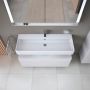 Duravit Qatego QA4396018180010 szafka 119x47x59 cm podumywalkowa wisząca biały zdj.6