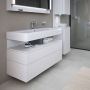 Duravit Qatego QA4396018180010 szafka 119x47x59 cm podumywalkowa wisząca biały zdj.3