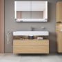 Duravit Qatego QA4396030300010 szafka 119x47x59 cm podumywalkowa wisząca dąb zdj.5