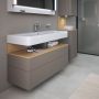 Duravit Qatego QA4396030430010 szafka 119x47x59 cm podumywalkowa wisząca dąb zdj.7