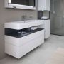 Duravit Qatego QA4396049180010 szafka 119x47x59 cm podumywalkowa wisząca biały zdj.4