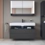 Duravit Qatego QA4396049490010 szafka 119x47x59 cm podumywalkowa wisząca grafit zdj.5