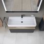 Duravit Qatego QA4396055490010 szafka 119x47x59 cm podumywalkowa wisząca grafit zdj.3