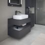 Duravit Qatego QA4730049490010 szafka 80x55x60 cm podumywalkowa wisząca grafit zdj.3