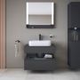 Duravit Qatego QA4730049490010 szafka 80x55x60 cm podumywalkowa wisząca grafit zdj.5