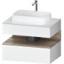 Duravit Qatego QA4730055180000 szafka 80x55x60 cm podumywalkowa wisząca biały zdj.1