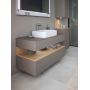 Duravit Qatego QA4732030430010 szafka 120x55x60 cm podumywalkowa wisząca dąb zdj.5