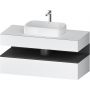 Duravit Qatego QA4732049180010 szafka 120x55x60 cm podumywalkowa wisząca biały zdj.1