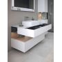 Duravit Qatego QA4732055180010 szafka 120x55x60 cm podumywalkowa wisząca biały zdj.4