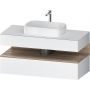 Duravit Qatego QA4732055180010 szafka 120x55x60 cm podumywalkowa wisząca biały zdj.1