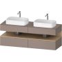 Duravit Qatego QA4779030430010 szafka 160x55x60 cm podumywalkowa wisząca zdj.1