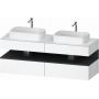 Duravit Qatego QA4779049180010 szafka 160x55x60 cm podumywalkowa wisząca biały zdj.1