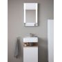 Duravit Qatego QA7080018180000 lustro 45x75 cm zdj.3