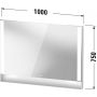 Duravit Qatego QA7083049490000 lustro 100x75 cm zdj.2