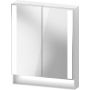 Duravit Qatego QA7150018181010 szafka 60x15.5x75 cm z lustrem biały zdj.1