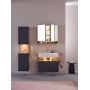 Duravit Qatego QA7151049490010 szafka 80x15.5x75 cm z lustrem grafit zdj.5