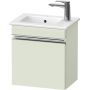 Duravit Sivida SV4642L10HH0000 szafka 40x28.7x44.3 cm podumywalkowa wisząca zielona-chrom zdj.1