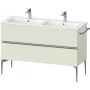 Duravit Sivida SV4647010HH0000 szafka 128x47.7x59.1 cm podumywalkowa wisząca zielona-chrom zdj.1