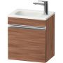 Duravit Sivida SV4649L10790000 szafka 40x29.5x44 cm podumywalkowa wisząca orzech-chrom zdj.1