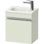 Duravit Sivida SV4649L10HH0000 szafka 40x29.5x44 cm podumywalkowa wisząca zielona-chrom zdj.1